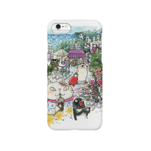 猫とペンギンと旅気分 Smartphone Case