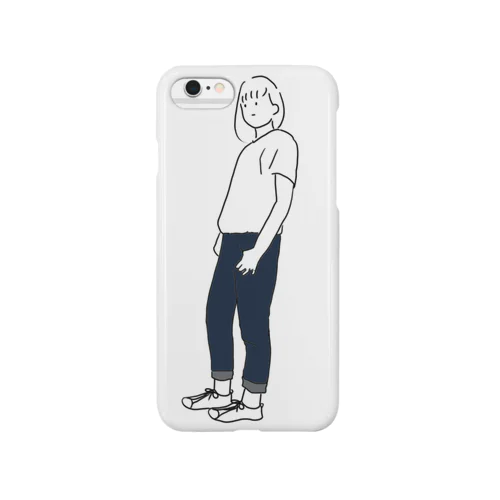 白シューズ Smartphone Case