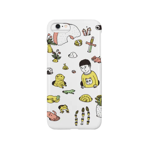 芽生え　ホワイト Smartphone Case