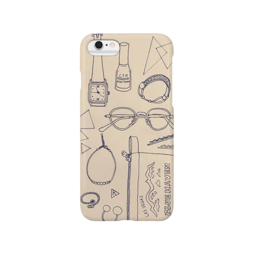 ◁LAS VEGAS▷(ベージュ) Smartphone Case