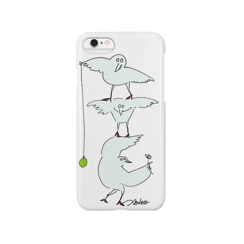 three birds=三羽のトリ君 Smartphone Case