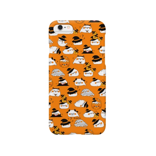毒舌あざらし/ハロウィン総柄 Smartphone Case
