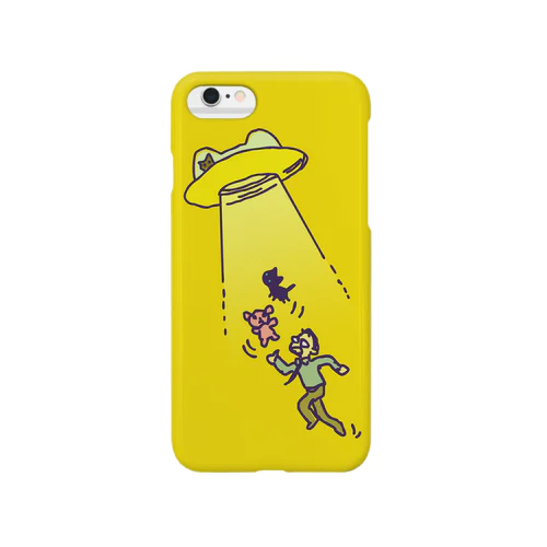 ねこうさぎUFOケースB Smartphone Case