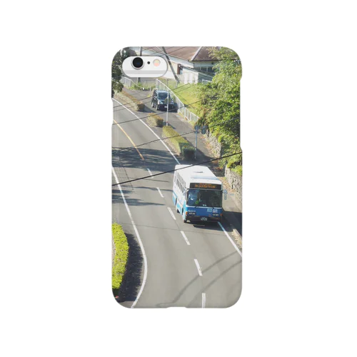 鶴木山を走り抜ける産交の狭小車 Smartphone Case