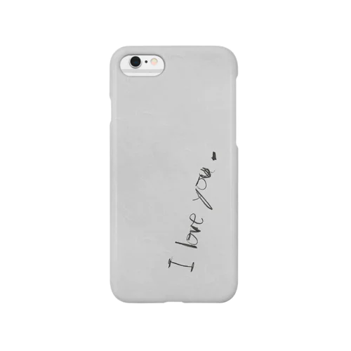 書いてみた I love you. Smartphone Case