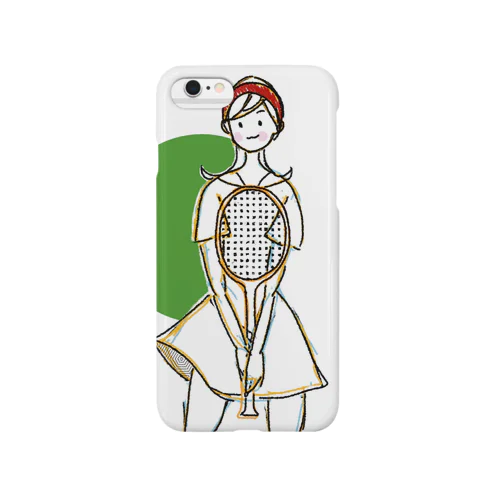 Tenniser [Green ber.］ Smartphone Case