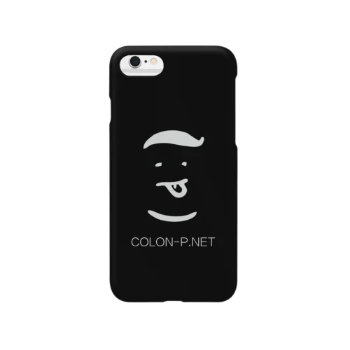 コロンピさんのiPhoneケース（ブラック） Smartphone Case