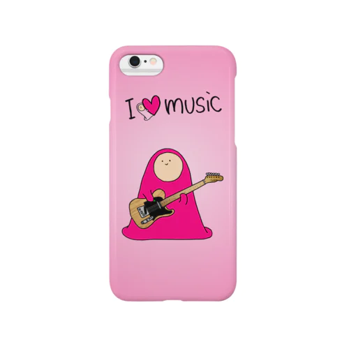 I LOVE MUSIC - アイラヴミュージック エレクトリックギターVer.  Smartphone Case