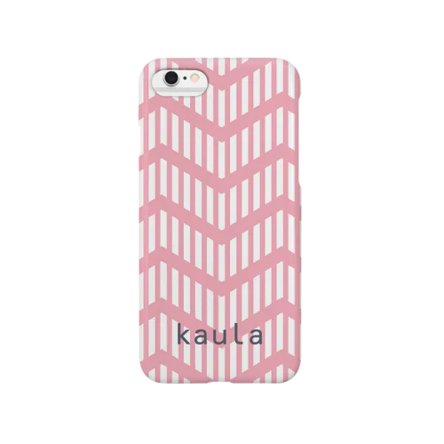 kaula_zigzag01(pink) Smartphone Case