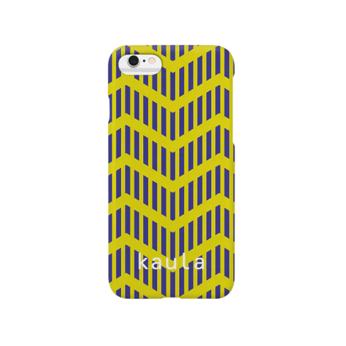 kaura_zigzag01(yellow) Smartphone Case