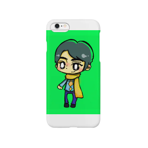 黄色マフラーの男の子じゅんくん Smartphone Case