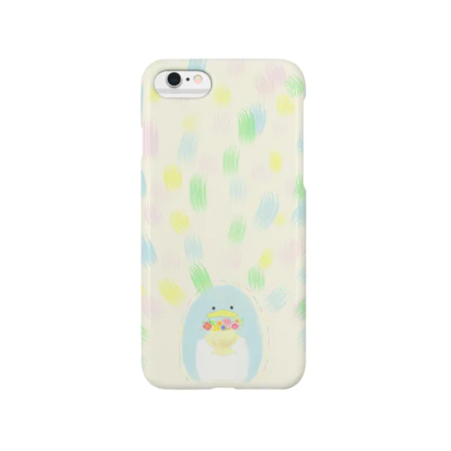 ひとことぺんぎん　クリーム Smartphone Case