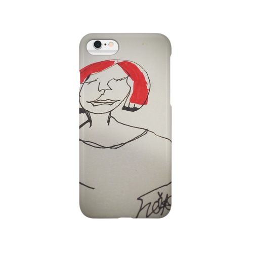 Red Girl... Smartphone Case