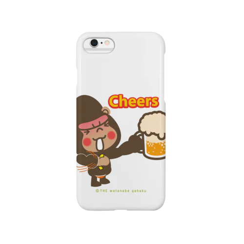 ぽっこりゴリラ"cheers：かんぱーい" Smartphone Case