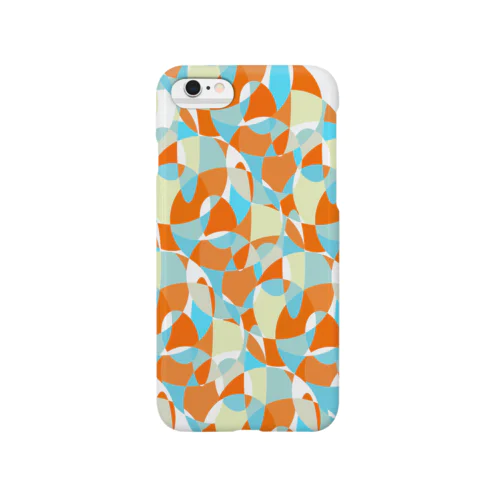 orange×blue Smartphone Case