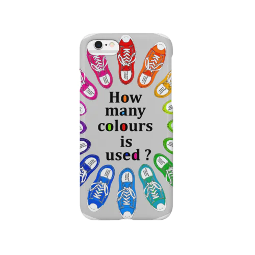 How many colours  is used ? スマホケース