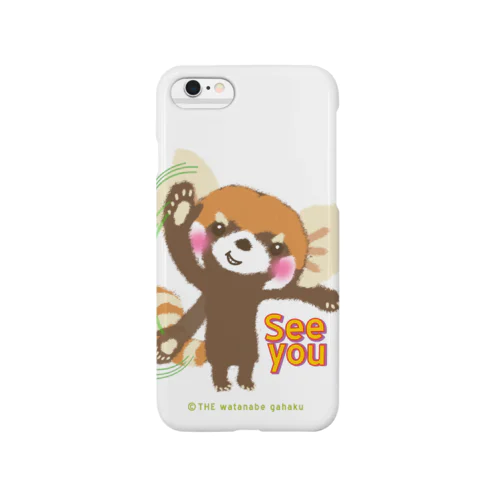 大耳のレッサーパンダ "See You" Smartphone Case