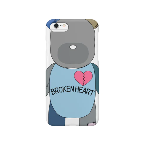 broken heart bear Smartphone Case