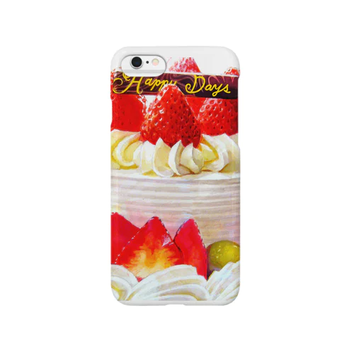 フルーツたくさんケーキのスマホケース Smartphone Case