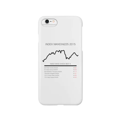 日経平均株価(INDEXNIKKEI)2015 芸能ショックベスト6 Smartphone Case