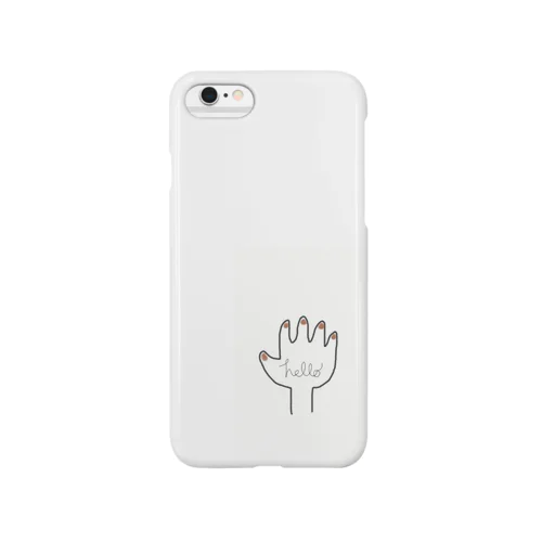 hello hand Smartphone Case