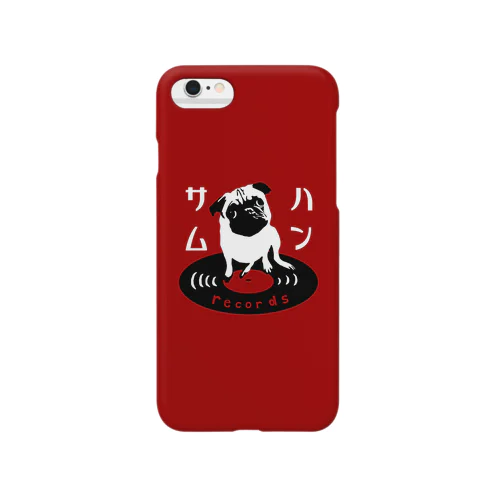 ハンサムレコード公式ロゴ（iPhone赤色） Smartphone Case