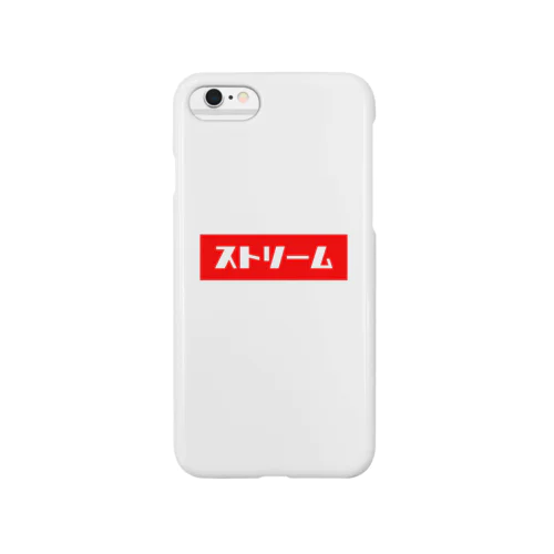 スマホカバー「ストリーム」RED&WHITE スマホケース