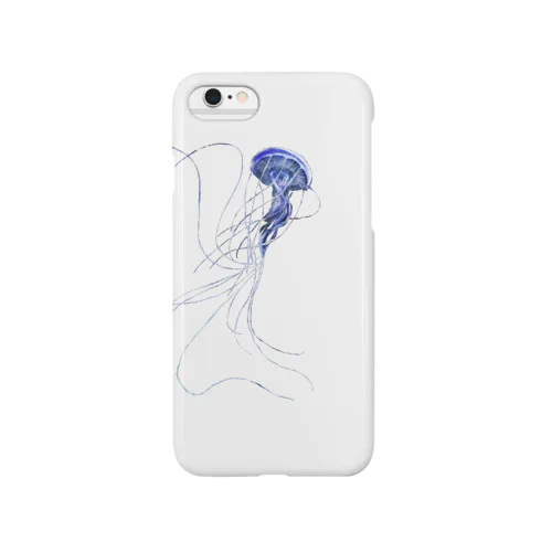 maoko's クラゲーBlue Smartphone Case