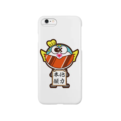 ぷくたん・色紙・他力本願 Smartphone Case