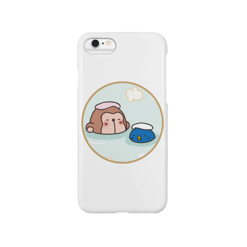 温泉おさるとペンギン Smartphone Case