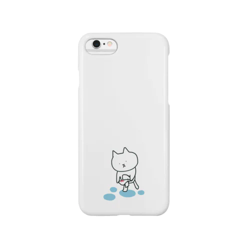 ねこぱんつ(白ぱんつをはく) Smartphone Case