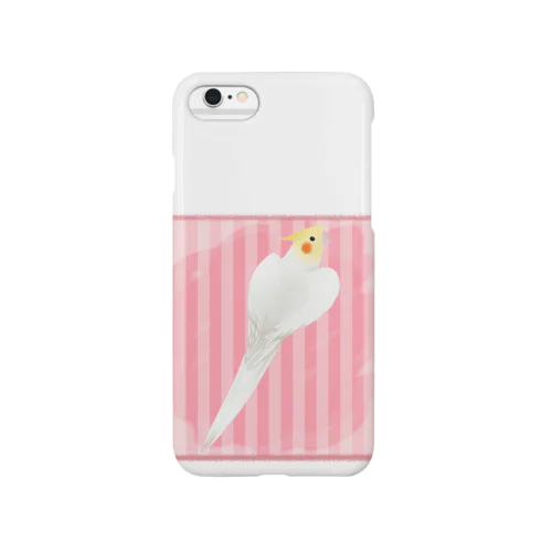 オカメインコ　ハートルチノーオカメインコ【まめるりはことり】 Smartphone Case