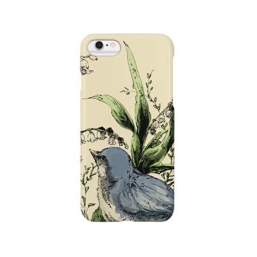 スズランと鳥 Smartphone Case