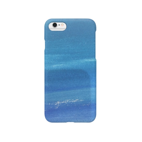 水彩ブルー Smartphone Case