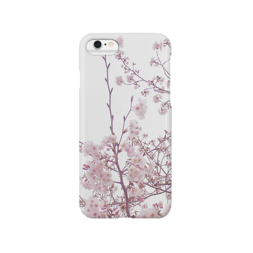 七分咲き桜のスマホケース Smartphone Case