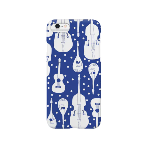 マンドリンオーケストラ(blue,dot) Smartphone Case