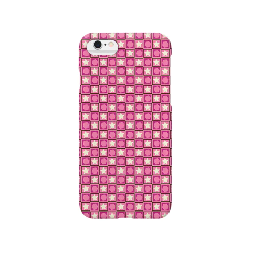 星とハニカム Pink ver Smartphone Case