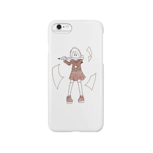 鉛筆吹きの少女 Smartphone Case