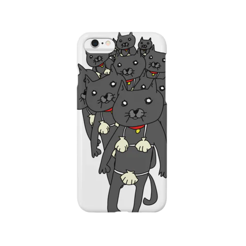 貝殻ビキニの猫（たくさん） Smartphone Case