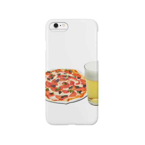 ピザとビール Smartphone Case