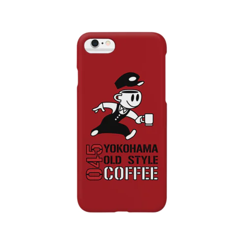 045COFFEE B ダークレッド Smartphone Case