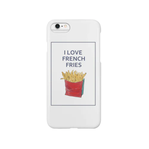 I LOVE FRENCH FRIES スマホケース