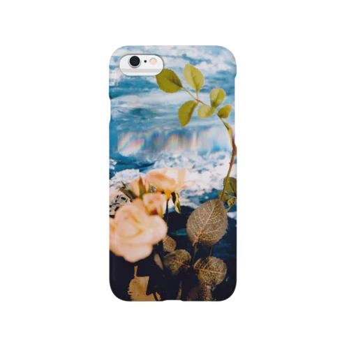 造花と絵画の海岸と Smartphone Case