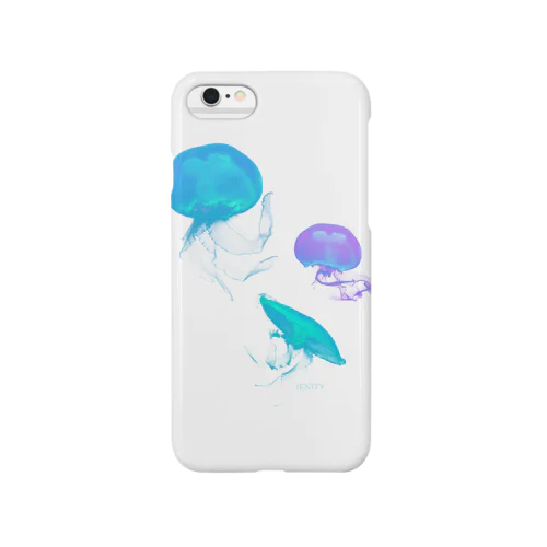 Jelly Fish #Blue  スマホケース