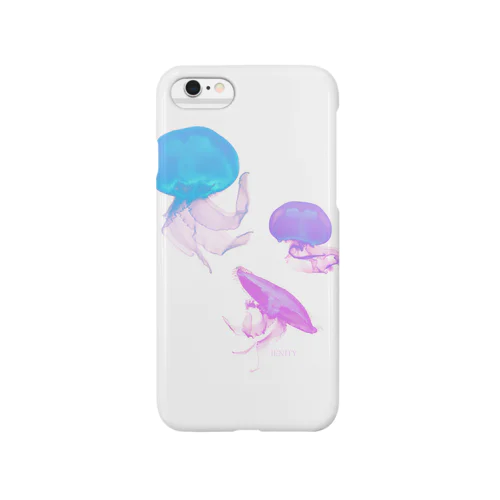 Jelly Fish #Purple スマホケース