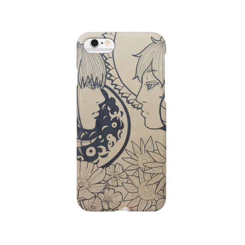 月と太陽 Smartphone Case