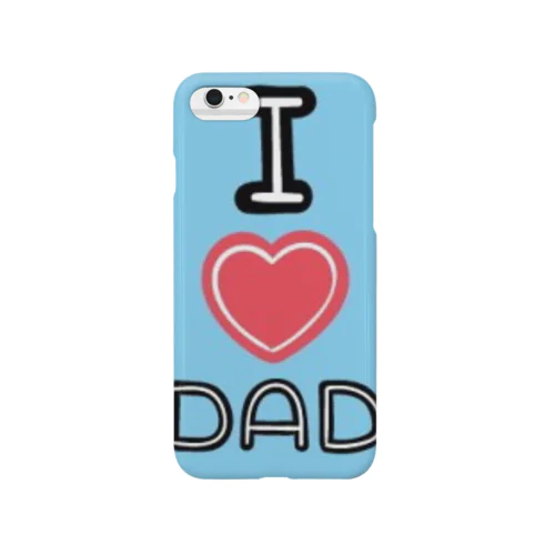 I LOVE DAD スマホケース