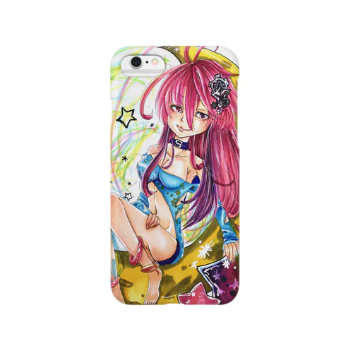 三日月仕掛け娘 人物カット版 Smartphone Case