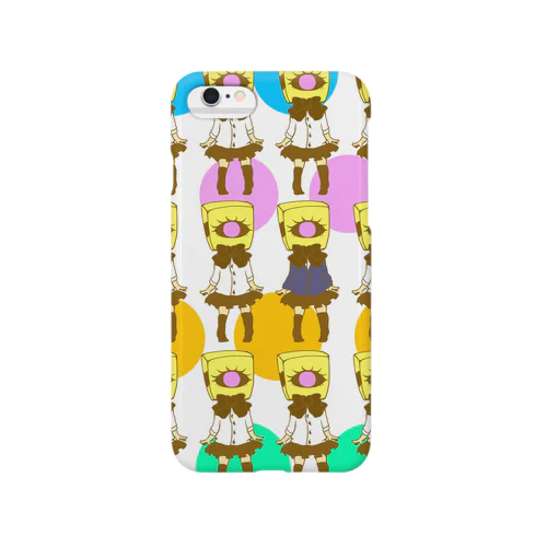 四角い頭の女の子 Smartphone Case