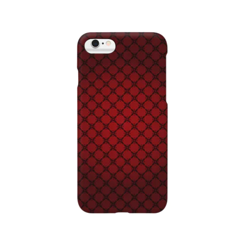 Damask：WineRed スマホケース